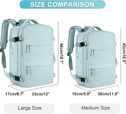 coofay Large Personal Item Travel Backpack - Image 2