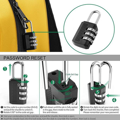 Mancro Travel Laptop Backpack, 15.6 in Anti Theft Backpack - Image 6