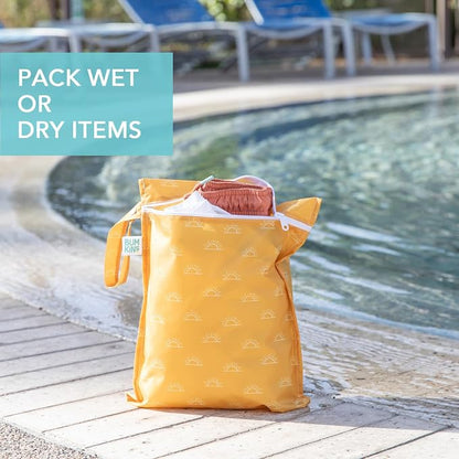 Bumkins Waterproof Wet Bag for Baby, Swim Suit, Cloth Diapers, Pump Parts - Image 3