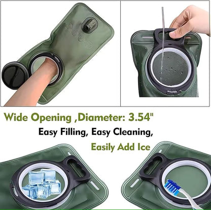 Largest Water Hydration Bladder, 3L Water Bladder - Image 5