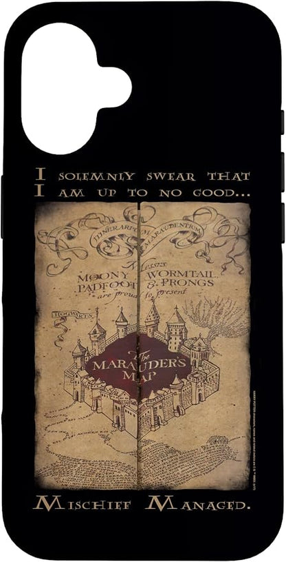 iPhone 16 Harry Potter Marauder's Map Words Case by HarryPotter