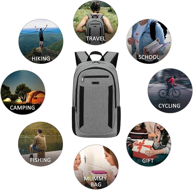 MAXTOP Travel Laptop Backpack Business Anti-theft Backpacks Water Resistant - Image 6