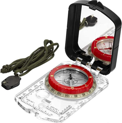 BIJIA Orienteering Map Compass -Sighting Mirror Compass by BIJIA