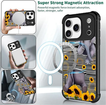 for iPhone 17 Pro Case, for MagSafe Graphic Design for Girl Boy Soft Silicone - Image 2