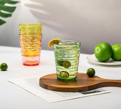 14-ounce Plastic Tumblers, Acrylic Drinking Glasses, Shatter-Proof, - Image 5