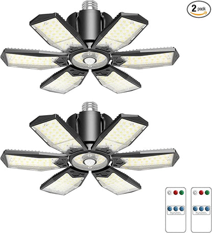 Motion Sensor Garage Lights 20000LM, Motion Activated Garage Ceiling Led Shop by Kryoza
