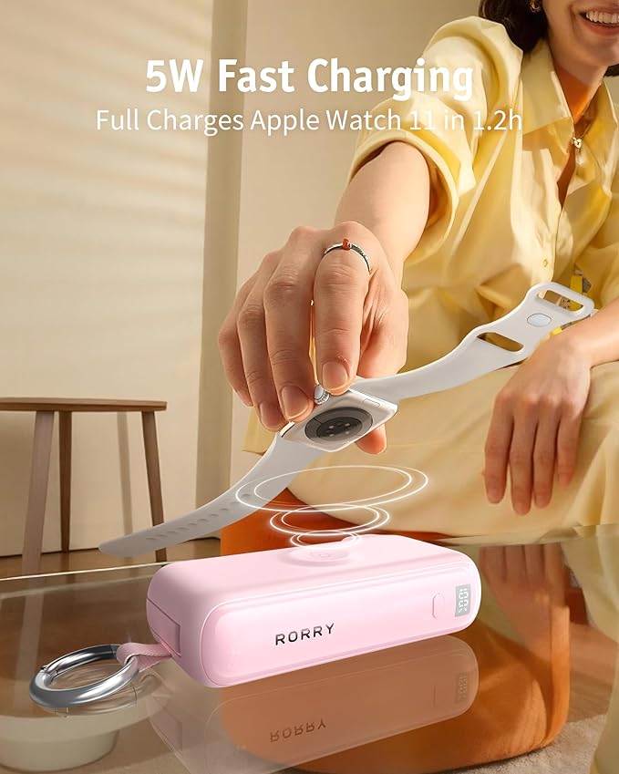 RORRY Flow Portable Charger, 10000mAh 40W Fast Charging Power Bank - Image 5