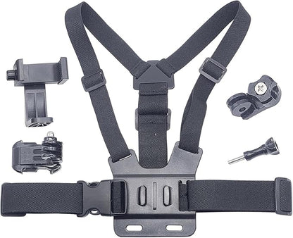 Mobile Phone Chest Mount Harness Strap Cell Phone Holder Mount - Image 2