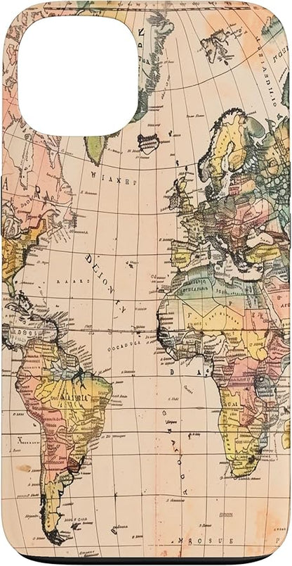 World Map, Old Map of the World Case by Unknown