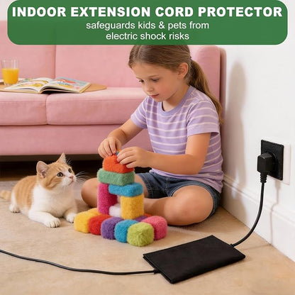 3Pack Outdoor Extension Cord Safety Cover, 11.2x6 Inch, 600D Canvas Oxford - Image 9