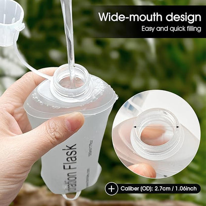 GYGYL Soft Flask, TPU Collapsible Soft Water Bottle - Image 5
