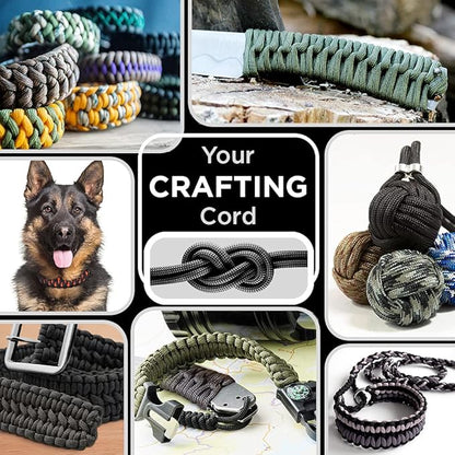 TECEUM 5/32" Paracord Rope 1000 – 1000ft / 200ft / 100ft / 50ft – Tactical - Image 4