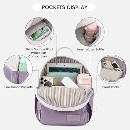 LOVEVOOK Mini Backpack for Women Light Weight Small Waterproof Backpack Purses - Image 4