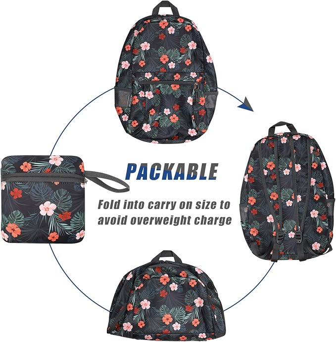 G4Free 20L Small Foldable Ultralight Waterproof Backpack - Image 3