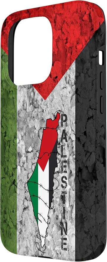 Kufiya PALESTINE Keffiyeh flag, Palestinian Map pattern Case - Image 2