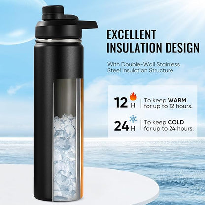 Fijinhom 24 oz Insulated Water Bottle - Image 3