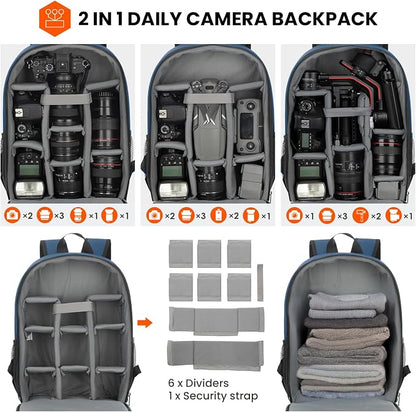 TARION Camera Bag Backpack for Photographers: Photography Camera Backpack - Image 3