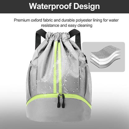 Hoedia Sports Drawstring Backpack - Image 7