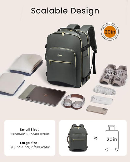 LOVEVOOK 40L Large Travel Backpack - Image 2