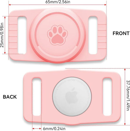 GOCII for Airtag Dog Collar Holder 2 Pack, Waterproof Dog Collar Holder for - Image 3