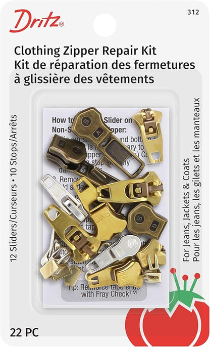 Dritz Clothing Zipper Repair Kit by Dritz