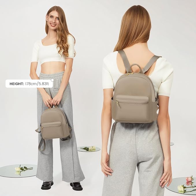 LOVEVOOK Mini Backpack for Women Light Weight Small Waterproof Backpack Purses - Image 2