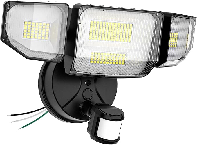 Abovizo 150W 16500LM LED Flood Lights Outdoor Motion Sensor, 6500K Security by Abovizo
