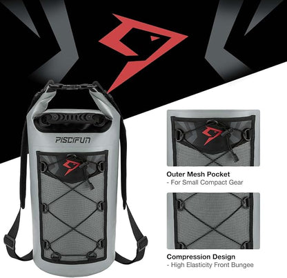 Piscifun Dry Bag, Waterproof Floating Backpack 10L/20L/30L/40L - Image 6