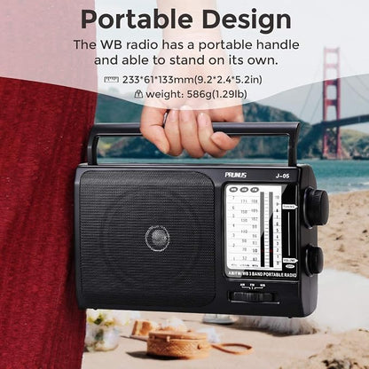 NOAA Weather AM FM Portable Radio - Image 7