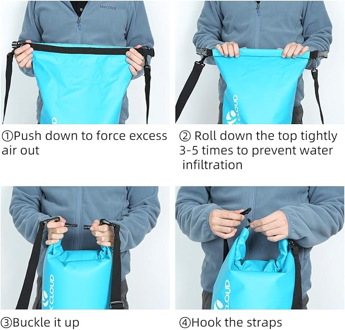 ROCK CLOUD Dry Bag Waterproof 30L Dry Sack - Image 4