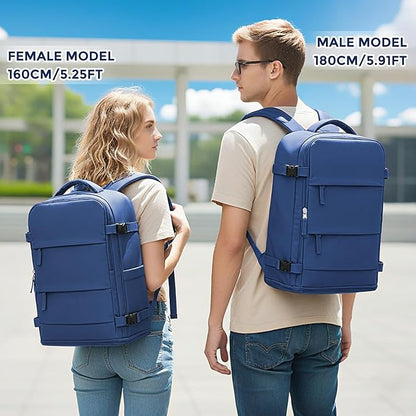 coowoz Travel Backpack for Women Men, Carry On Backpack, Hiking Backpack - Image 3