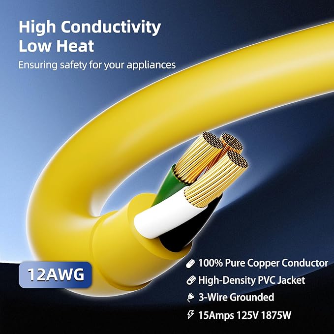 25 FT Outdoor Extension Cord - Image 4