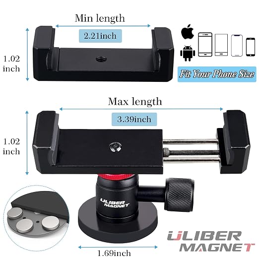 ULIBERMAGNET Magnetic Phone Mount, Magnetic Phone Holder - Image 3