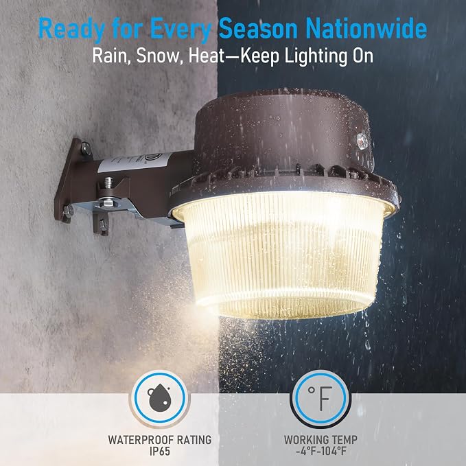 TORCHSTAR LED Barn Light, Dusk to Dawn Area Lights - Image 4