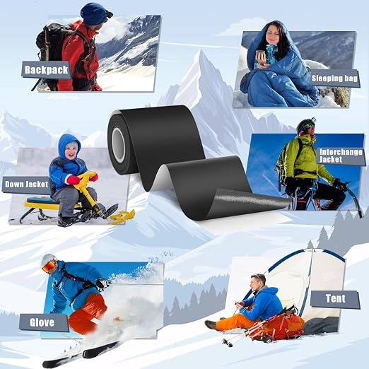 Cahomo 3x79 Inch Nylon Repair Patch Nylon Repair Tape Self Adhesive Fabric - Image 6