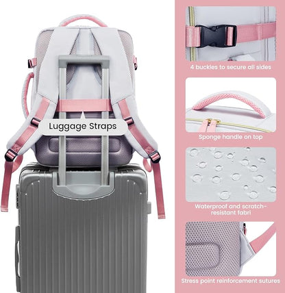LOVEVOOK Travel Backpack for Women, 40L Carry On Backpack - Image 9