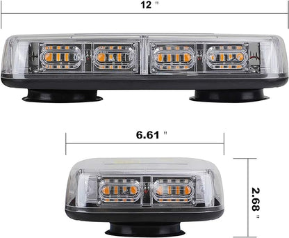 ASPL 48LED Roof Top Strobe Lights, High Visibility Emergency Safety Warning LED - Image 3