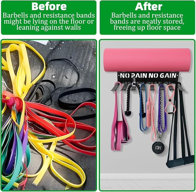 Home Gym Accessories Organization Storage Rack Equipment - Image 6