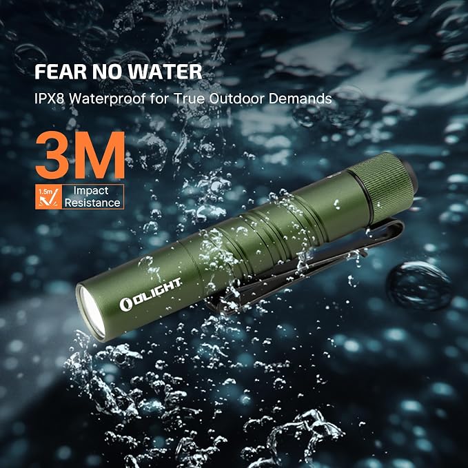 OLIGHT I3T 2 EOS Pocket EDC Flashlight, 200 Lumens Compact Bright Handheld - Image 7