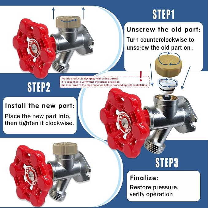 ASSE 1019-A Outdoor Faucet Repair Kit - Image 5