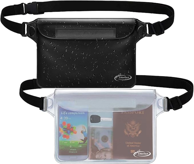 AiRunTech Waterproof Fanny Pack, Phone Pouch Dry Bag by AiRunTech