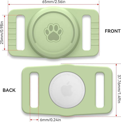 GOCII for Airtag Dog Collar Holder 2 Pack, Waterproof Dog Collar Holder for - Image 3