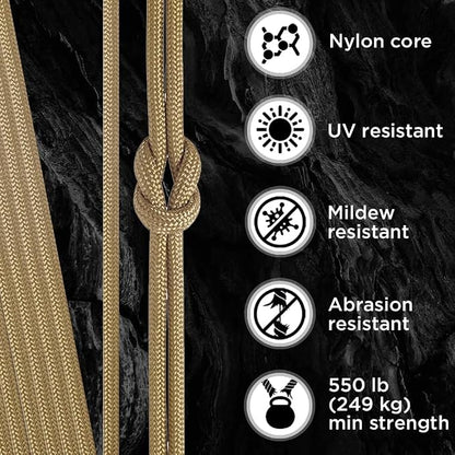 TECEUM 5/32" Paracord Rope 1000 – 1000ft / 200ft / 100ft / 50ft – Tactical - Image 3