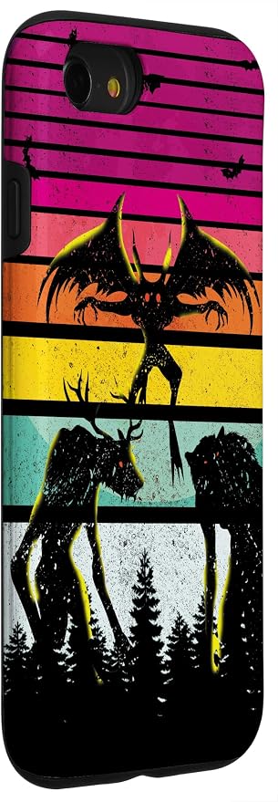 Cryptkin Cute Mothman Cryptid Map Case - Image 3