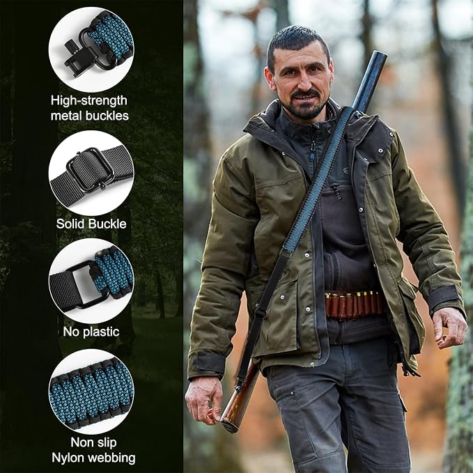 VVAAGG Two-Point Paracord Rifle Sling - Image 5
