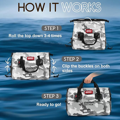 OSAH DRYPAK Waterproof Duffel Bag - Image 5