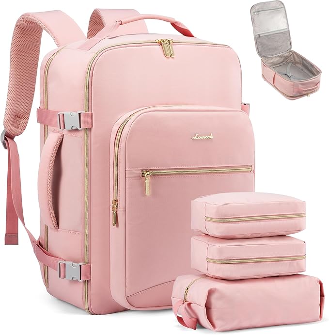 LOVEVOOK Travel Backpack for Women & Men 50L, Airline Approved Carry On by LOVEVOOK