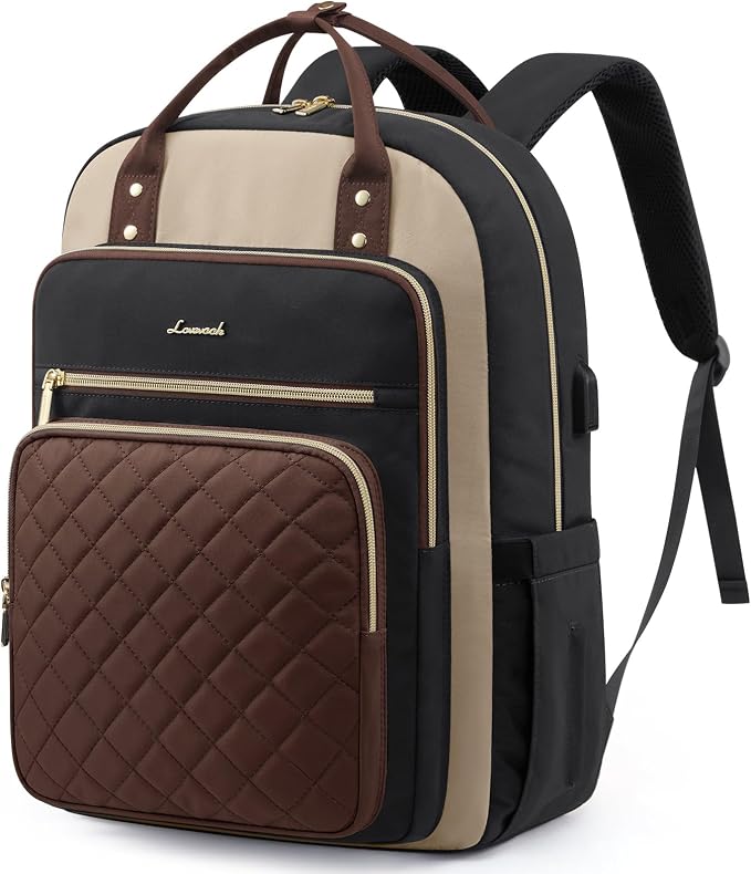 LOVEVOOK Laptop Backpack Purse for Women, 15.6" Laptop Bag for Travel by LOVEVOOK