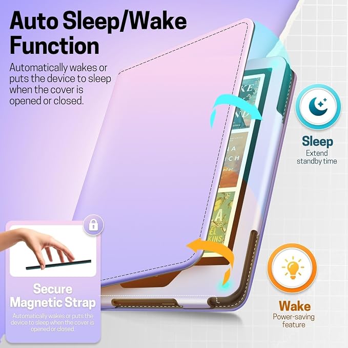 TNP Stand Case for Kindle Paperwhite 12th Generation 2024 / Kindle Colorsoft - Image 4