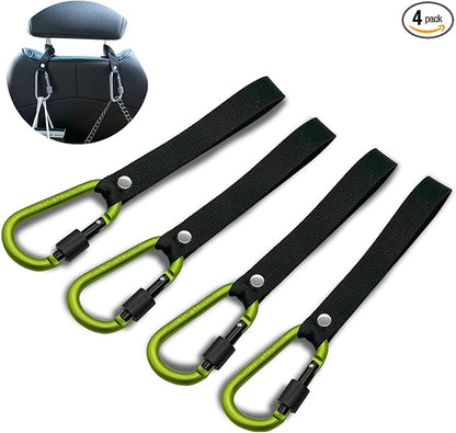 Headrest Hooks for Car by ECOSHIRE